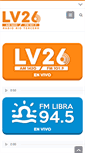 Mobile Screenshot of lv26.com.ar